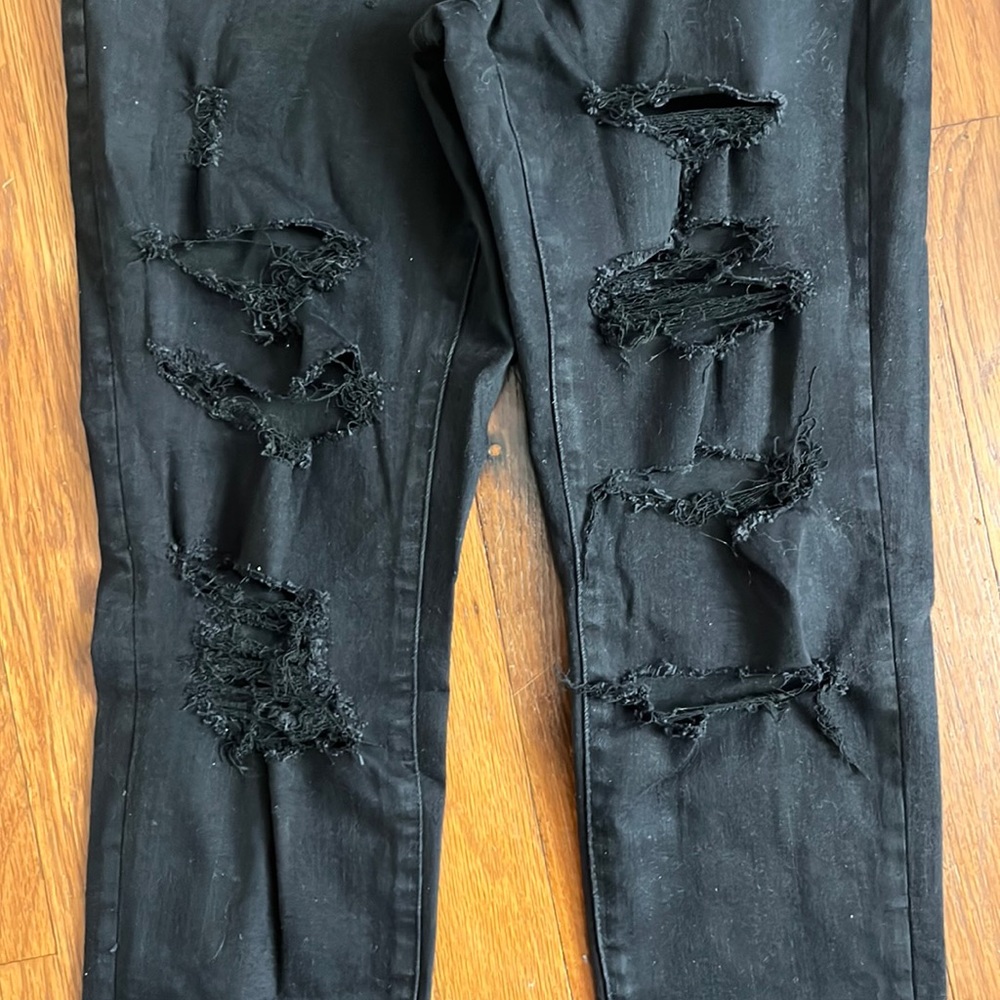 NWT AMERICAN EAGLE high rise curvy Jeggings size 8 (29w) rockstar black